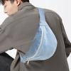 Women Waist Bag Fashiable Crossbody Bag for Men Simple Denim Chest Bag Outdoor Sports Bags Purse and Handbags