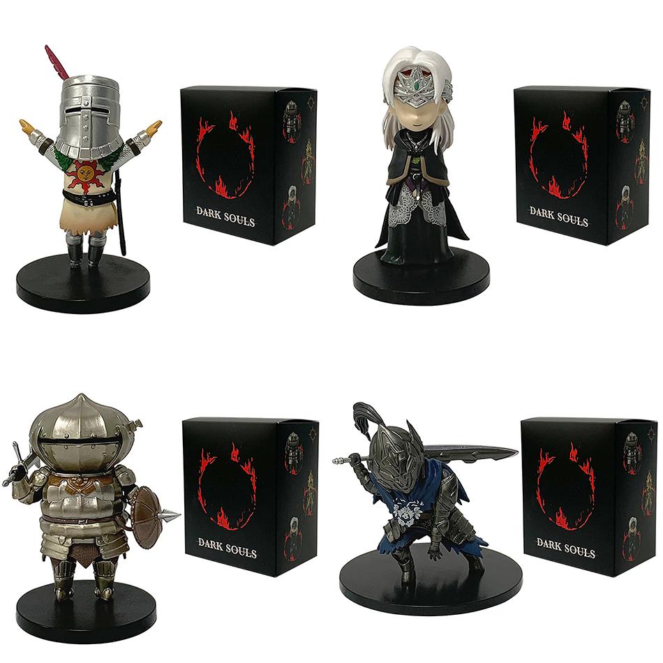 Dark Souls Figure Solaire Siegmeyer Oscar Ornstein Artorias Action Figure Pvc Statue Collection Decor Model Toys Children Gifts