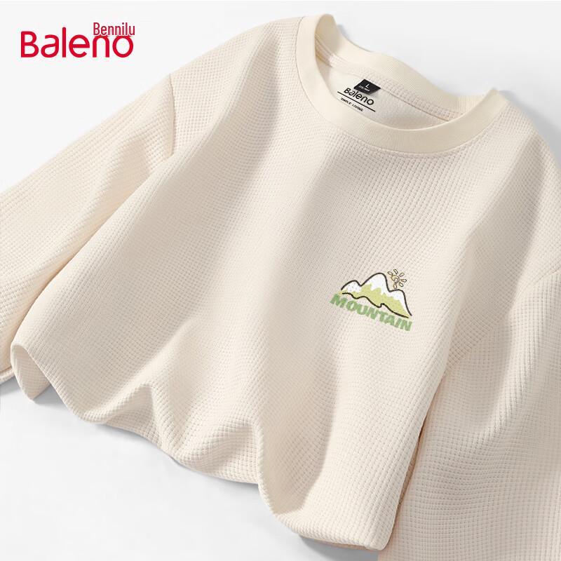 Baleno Men s Waffle Knit Long Sleeve T-Shirt M