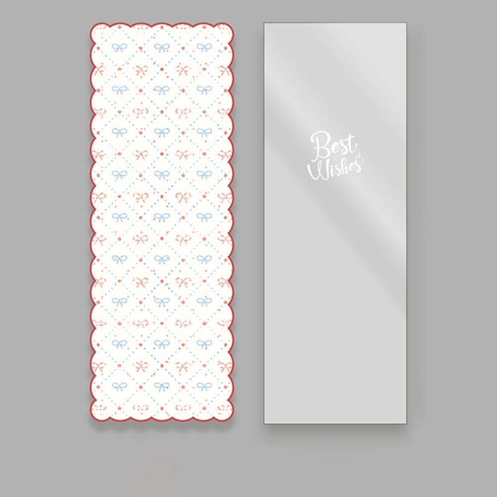 

10pcs/set Transparent Bouquet Wrapping Bags Romantic Rose Packaging Sleeve Mother s Day Style C