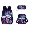 Set Zaino Kpop Hunterxhunter Con Poliestere Traspirante Per L'Uso Scolastico