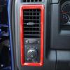 Left & Right Dashboard Air Conditioner Vent Frame Trim Cover for Dodge RAM 10-17