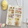 Large Capacity Hair Bows Organizer Wall Headband Holder Hair Clip Storage Hanger Jewelry And Accessory Storage Hanging Bag