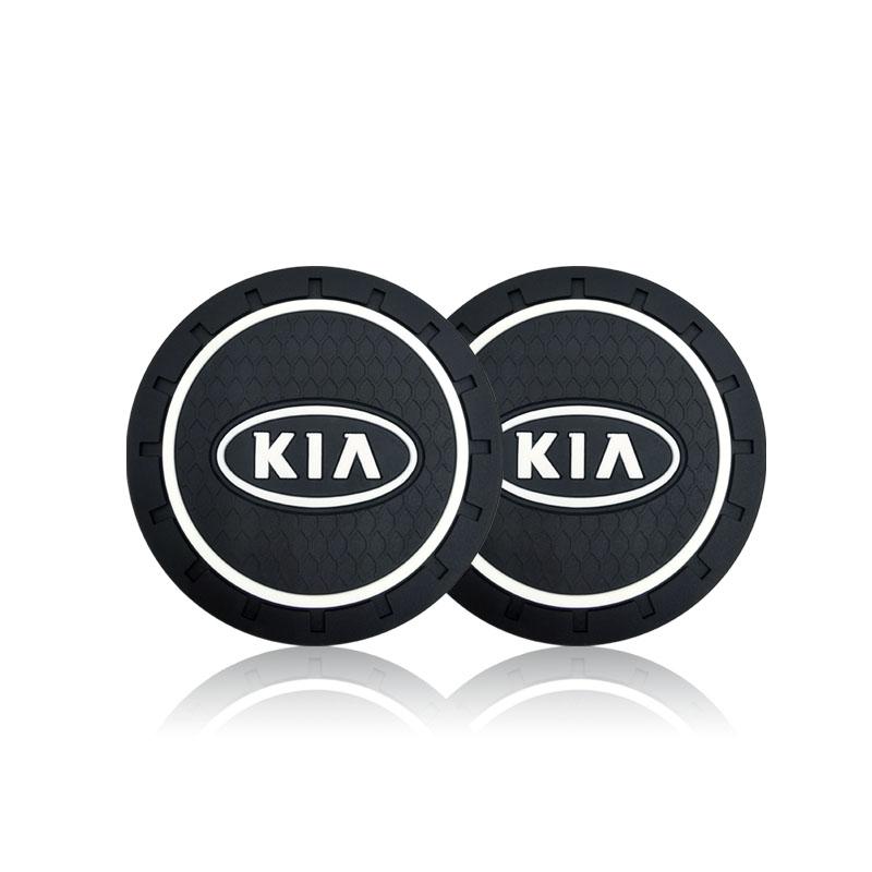 2 ks Protiskluzová podložka do auta Protihluková podložka pod pohár na vodu Polštářek Styling auta Pro Kia Rio Sportage R K3 K4 K5 k6 K7 K8 Ceed Sorento Cerato Soul