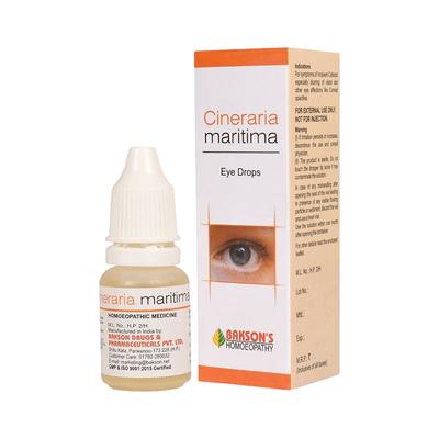 Eye Drops Cineraria Maritima (10 Ml), Cineraria Maritima Eye Drops