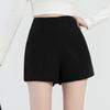 2024 Summer Women's High-Waist Korean Style A-Line Wide Leg Shorts