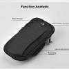 Outdoor Cycling Sports Arm Bag, Fitness Portable Storage Pouch, Phone Bag, Sports Phone Case, Running Arm Bag Style, Black