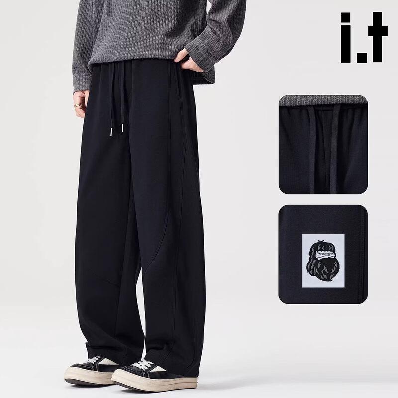 Men s Fingercroxx American Style Wide-Leg Sweatpants S