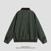 Pure Cotton Jacket for Men's New Jacket American-style Washing and Old Lapel Men's Spring and Autumn Clothing