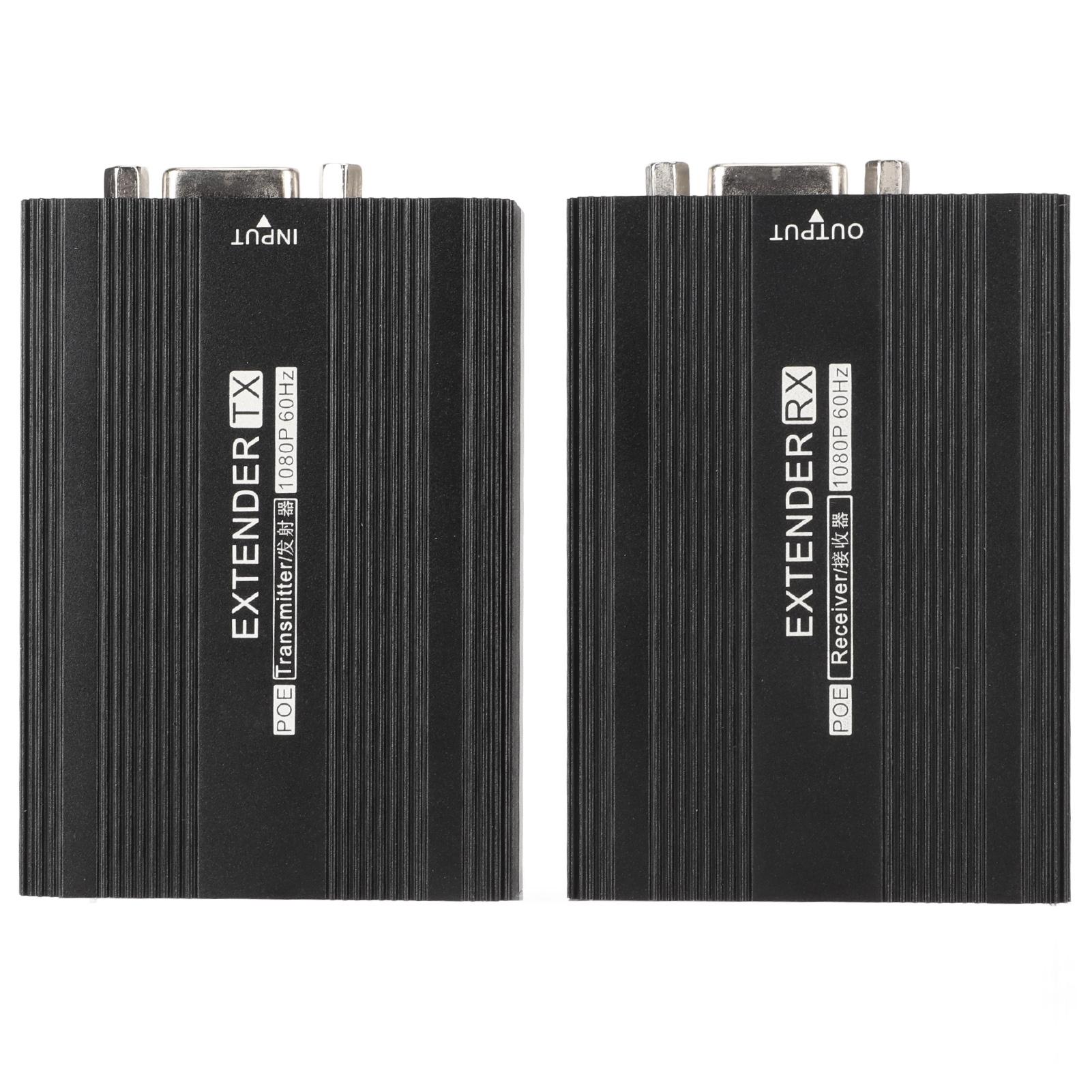 

VGA удлинитель многофункциональный дальний 492.1 фута 1080P 60 Гц VGA передатчик приемник для ноутбука US Plug