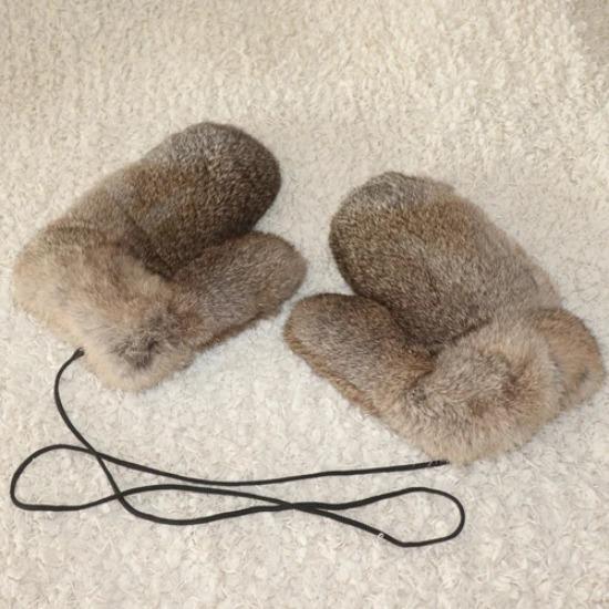 

Новые Зимние Женские Перчатки из Натурального Кроличьего Меха Натуральные Сохраняют Тепло Настоящие Кроличьи Варежки Женские Уличные Толстые Стильные Перчатки из Натурального Меха One Size