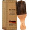 SHASH Hairbrush Natural Boar Bristle Hairbrush for Suitable for Thinning To Normal Wooden Hairbrush Men's - 100% Men, Hair, German-Made
