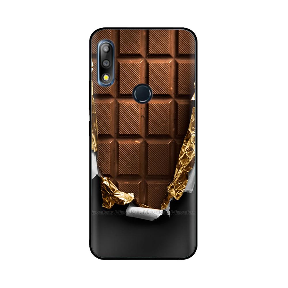 Pro pouzdro Asus ZenFone Max Pro M2 ZB631KL ZB633KL Měkký silikonový černý kryt telefonu Pro pouzdro Asus ZenFone Max Pro M1 ZB602KL Capa