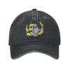 Lässige Ayrton Senna Kunst Baseballkappen Unisex Stil Used Gewaschene Kopfbedeckung Outdoor Sommer Unstrukturierte Weiche Kappen Kappe