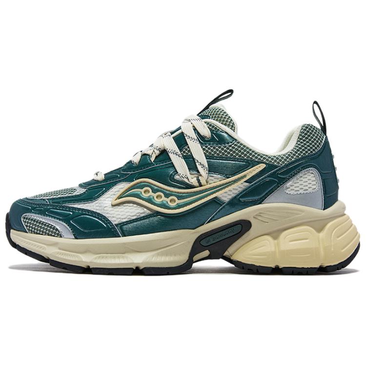 SAUCONY 2K Cavalry Comfortable Versatile Running Shoes Unisex Sneakers Green Silver S79053-16