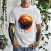 Men's T-shirt Fashion Street Style T-Shirts Basketball Printed Tops Tees Summer Men T Shirt Casual Short Sleeve for Men Clothing