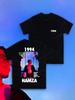 Trendy Model Singer Star Rap Album Collection T-Shirt Neck Cotton Short Sleeve Fashion Top Casual Fashion Street Clothing Unisex