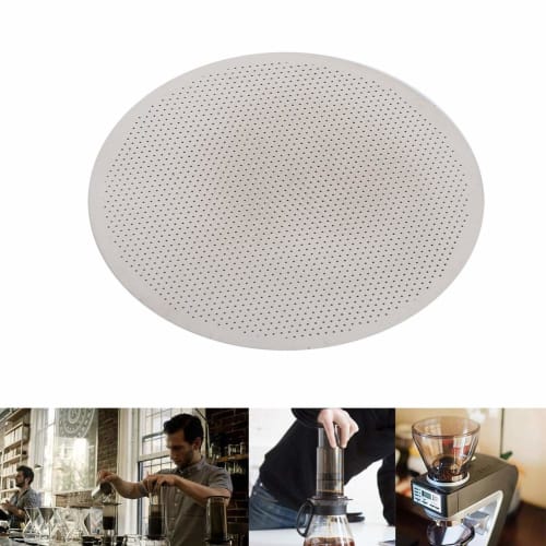 cersalt Aeropress Filter, Stainless Steel Coffee Filter, Reusable for All Baristas, Professionals, Home Kitchen Beginners