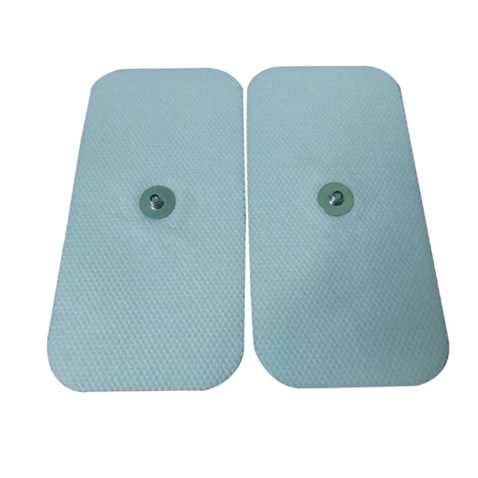 20pcs 3.7mm Stud Electrodes Hollow Head Dual Snap Tens Gel Adhesive Replacement Muscle Stimulator Electrotherapy Massage Pads