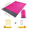 Ultra Light Picnic Proof Mat Portable Waterproof Sandproof Foldable Camping Beach Blanket for Outdoor Pocket Travel Essential