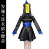 Xian Yi Chinese Vampire Vintage Print Halloween Cosplay Funny Party Zombie Costume Dress 019