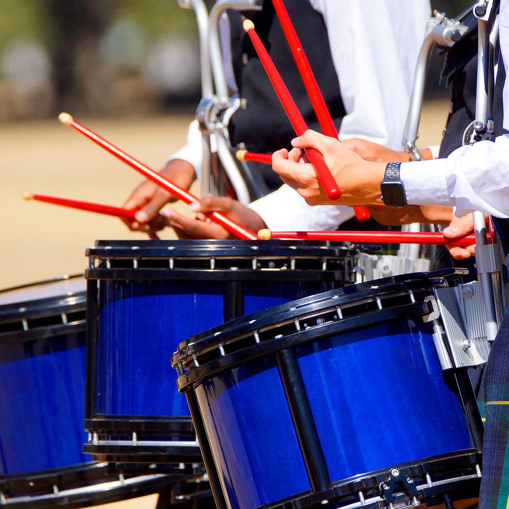 PATIKIL Nylon Drumsticks 5A Plastic Handle for Adult Electronic Drums Percussion Instrument Accessories Black Anti-Slip