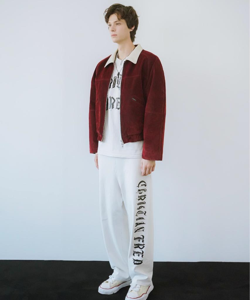 Leunnet Velvet Mute Denim Jacket / Wine