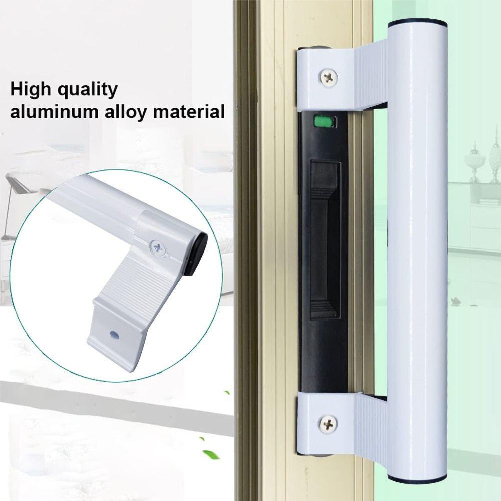 Screws Balcony Door 8 Inch Sliding Door Handle Barn Door Handles Patio Sliding Glass Door Pull
