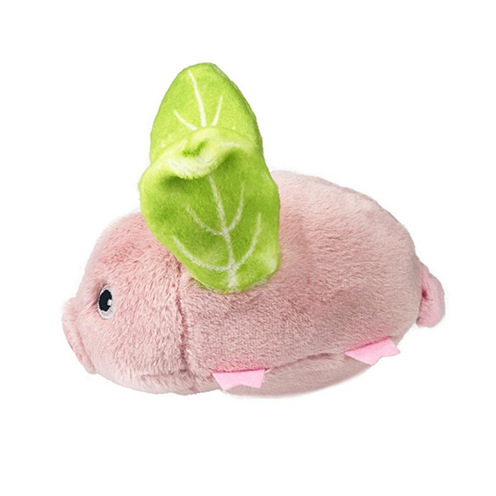 

USB Rechargeable Interactive Cat Toys Funny Electronic Cat Plush Toy Pet Entertainment Pig Shaped