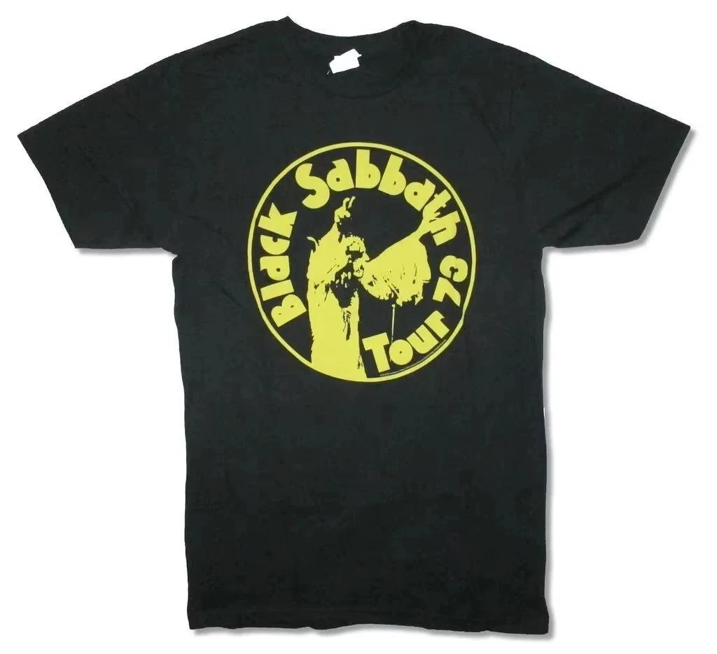 Black Sabbath 1986 Tour TShirt Casual Fashion Daily Wear TShirt for Unisex Famous Band Comfortable Women And Men Tshirts