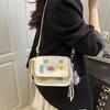 Women's Bag 2025 Spring New Simple Niche Design Fashionable Personality Foreign Style Literary Single Shoulder Crossbody Small Square Bag