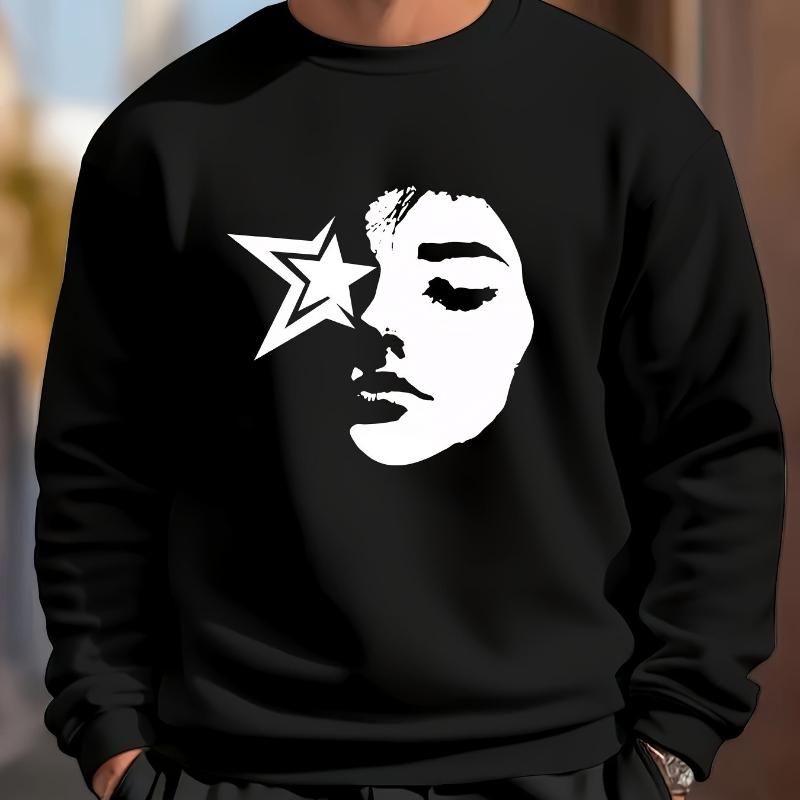 

Crew Neck Sweatshirt, Ultra-Soft Breathable, Daily Essential Casual S