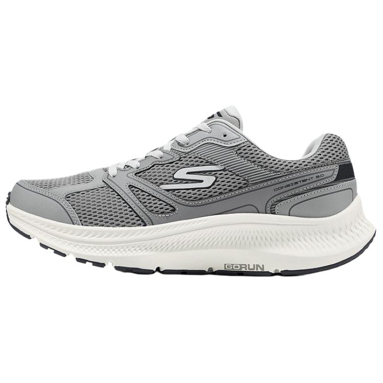 Skechers Men Lightweight Cushioning Support Running Shoes Men sneaker Gray 220861-GRY 39.5