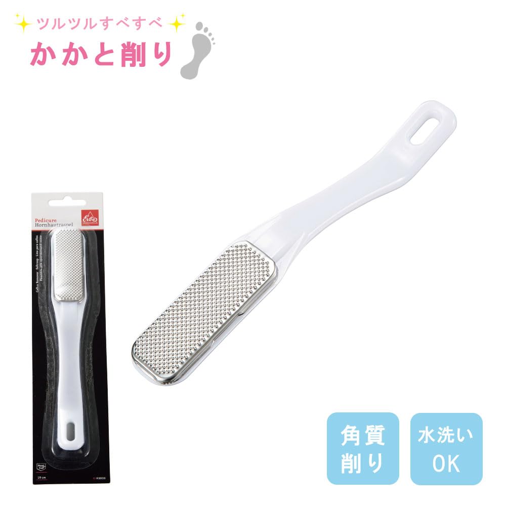 Becker White Heel Heel Removes Dead Removes Foot File File, File, Exfoliating, Skin, Rough, Cracked, Dry, Peeling, Moisturizing, Care, Smooth, Heel,