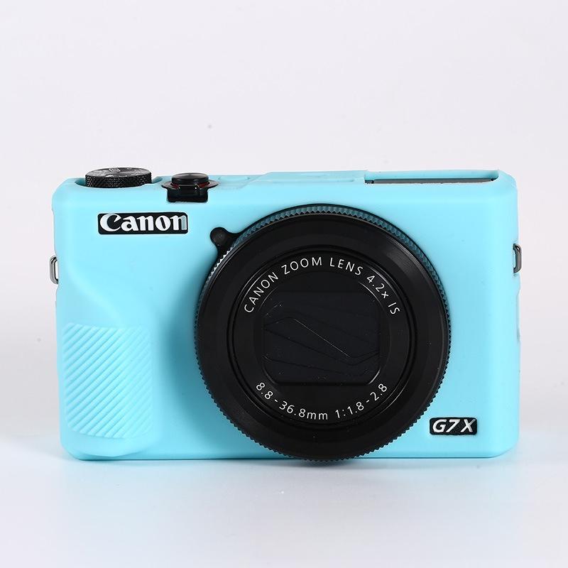 Husă din silicon pentru Canon PowerShot G7X Mark III - G7X3 Geantă pentru cameră și husă de protecție pentru fotografie