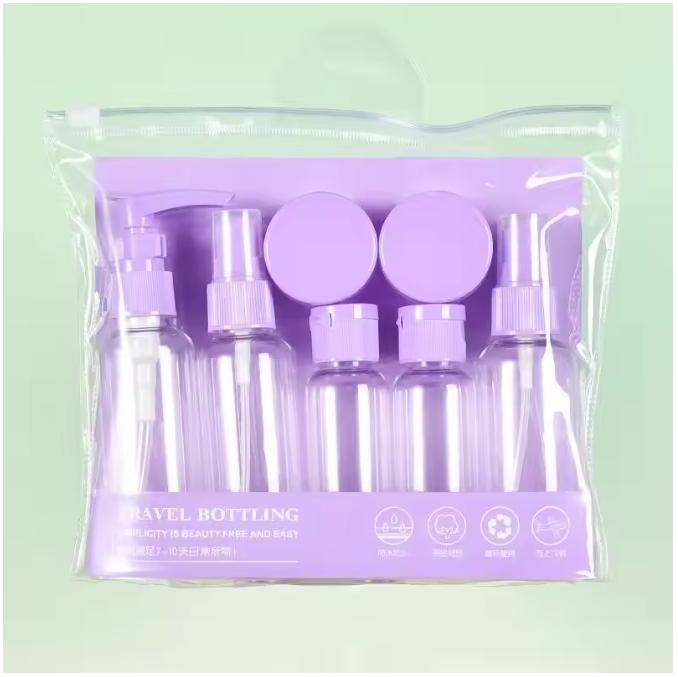 Multipurpose Leak Proof Refillable Bottles for Toiletries and Travel Essentials