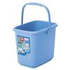 Sanko Plastic New Tough Bucket, Square, 17L, Stone Blue