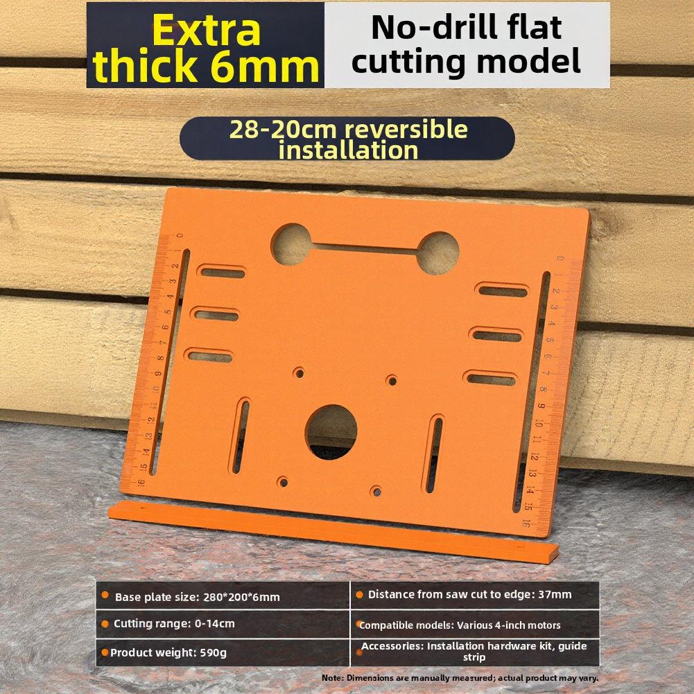 Drill Adjustable Cutting Machine Base For Angle Grinder And Circular Saw 28cm Woodworking Phenolic Plate Tool