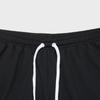 Emporio Armani EA7 SS24 Logo Letter Print Drawstring Straight Leg Casual Shorts Men Shorts Black 3DPS08-PNBXZ-1200