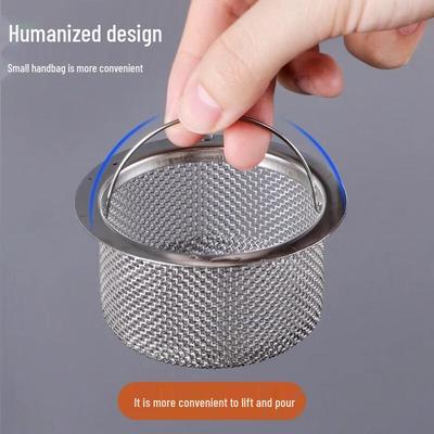 304 Rostfritt Stål Köksvask Avlopp Sil Filter (10-pack)