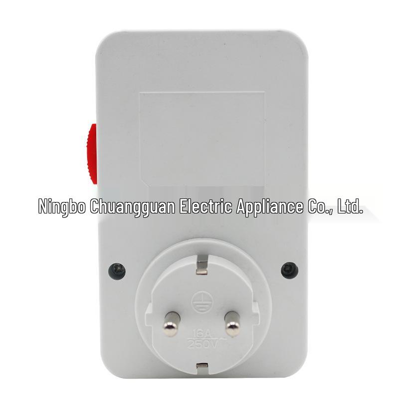 Universal Mechanical Timer Switch for UK, US, and German Standards - Smart Home Time-Controlled Socket
