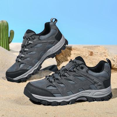 39-47 Large Anti Slip and Wear-resistant Low Top Outdoor Shoes Mesh Mountaineering Shoes Hiking Shoes Men's Shoes