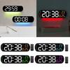 Large Digital Wall Clock Temperature Date Week Timing Lightsensing
