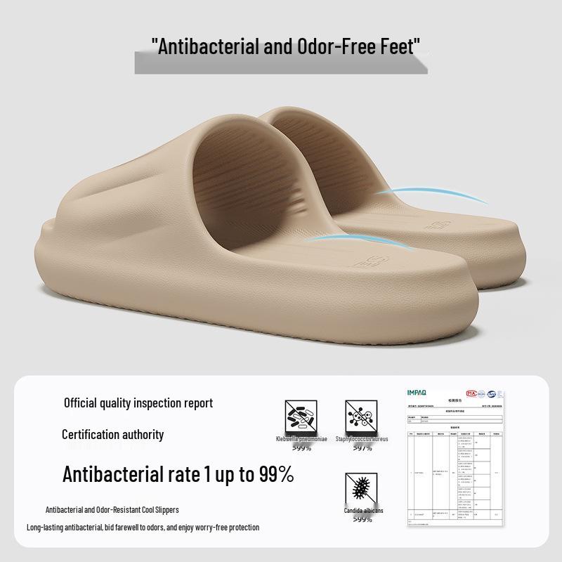 Women's and Men's Summer Anti-Slip EVA Slippers for Indoor and Outdoor Use