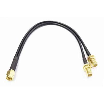 SMA Splitter Cable (Male To Female X 2) / RG174 / 20cm (SMA-Y)