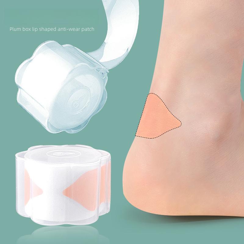 

Plum Blossom Lip Anti-wear Heel Sticker Single Shoes Sandals High Heels Toe Foot Sticker Heel Invisible Anti-wear Foot Sticker
