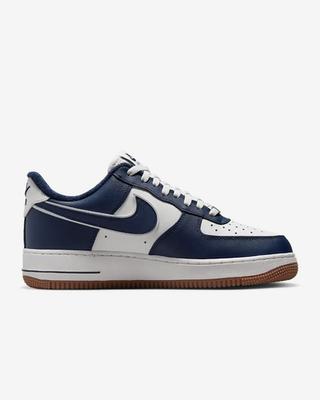 DQ7659-101 Nike Air Force 1 Low College Pack Navy White (Men's)