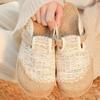 2025 Women's Ethnic Style Linen Slip-On Low-Cut Old Beijing Cloth Shoes