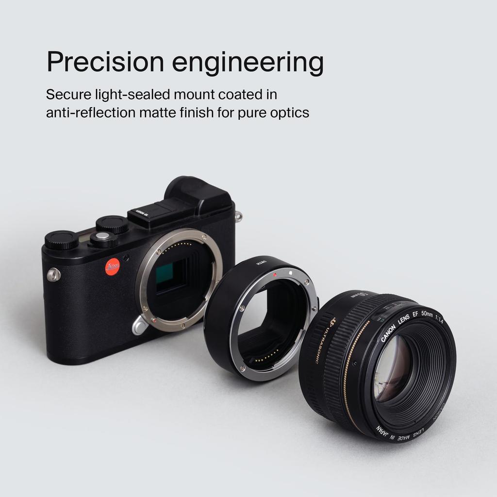 Urth Lens Mount Canon EF Lenses to Leica L Camera Bodies Adapter & EF-S (Electronic)