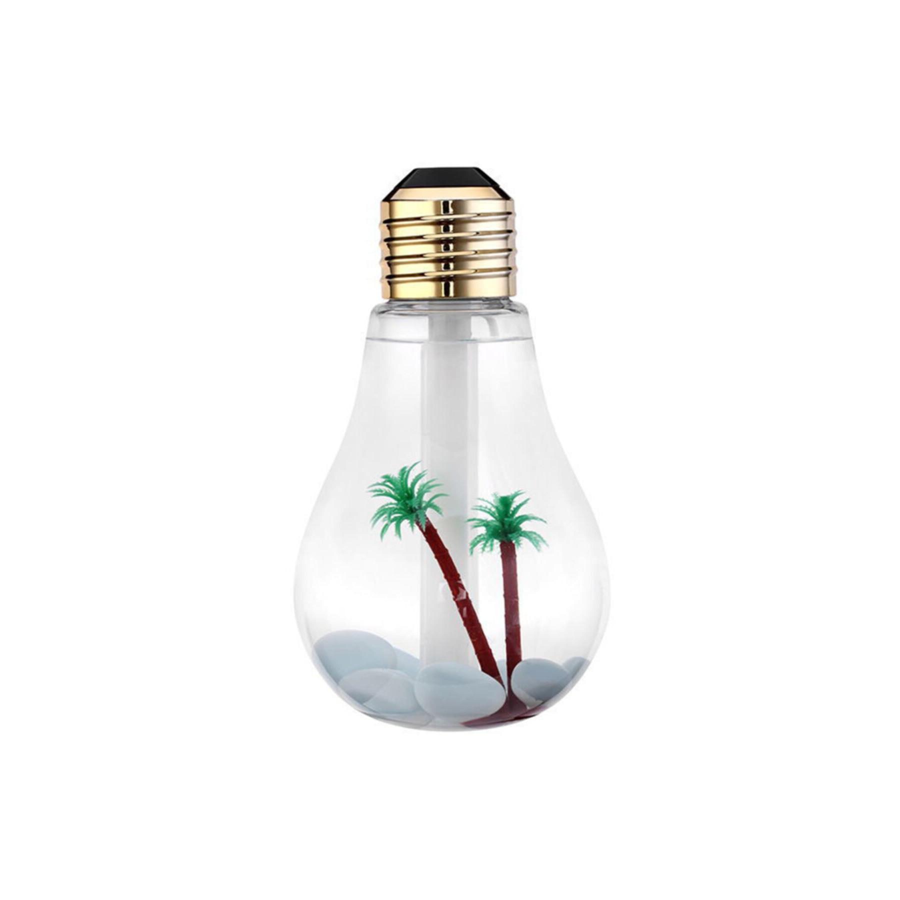 

FLQUE Led Освещенный увлажнитель воздуха в форме лампочки паровой машины